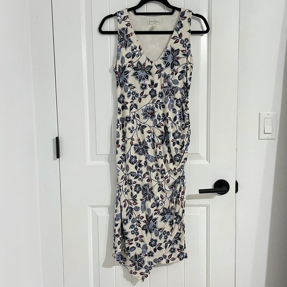 Jessica Simpson Floral Prints Ruched Dress - Picture 1 of 6